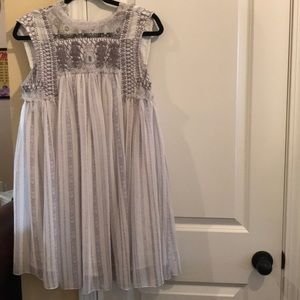 Lilac high neckline FP dress